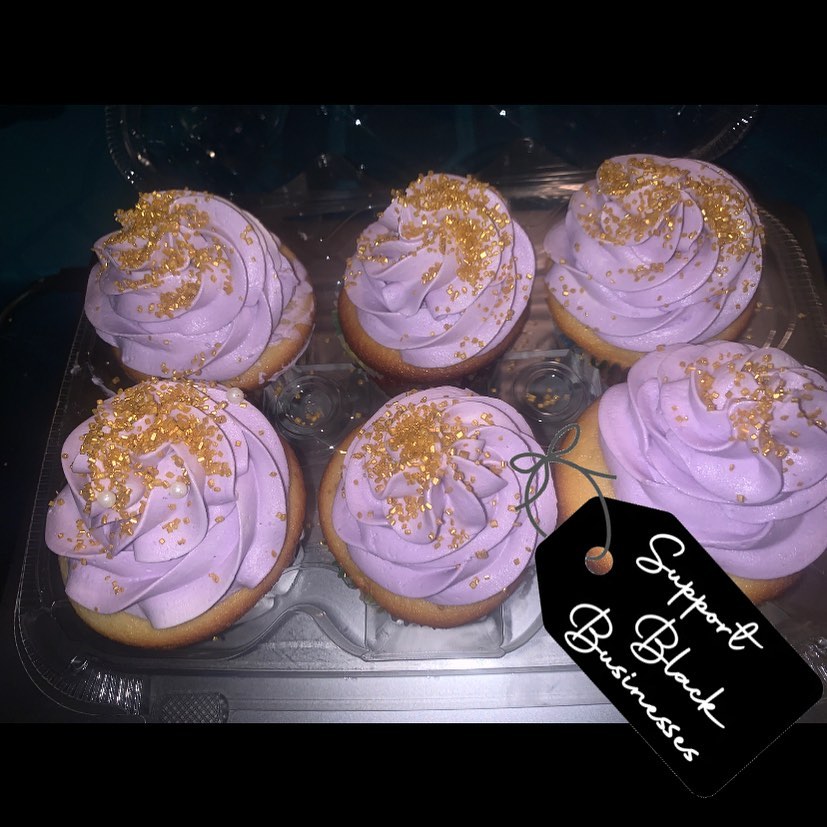 Lavender Buttercream Cupcakes